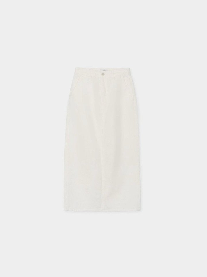Moani - Korean Women Fashion - #womensfashion - Fave Back Slit Denim Skirt - 5