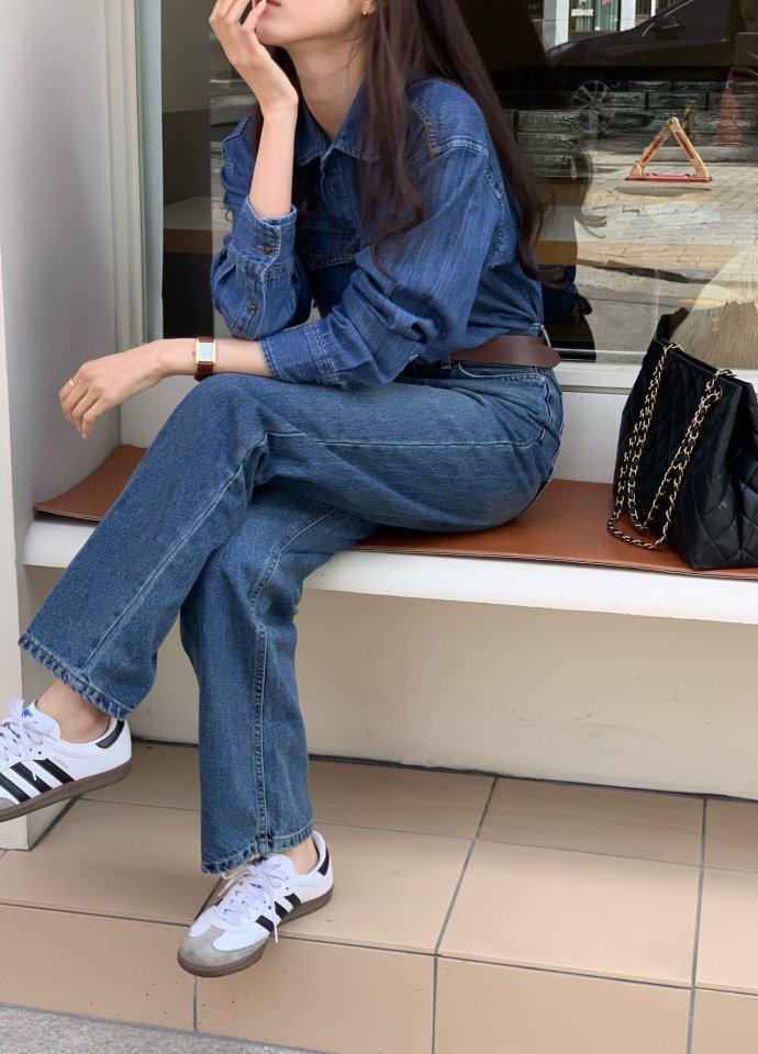 Moani - Korean Women Fashion - #womensfashion - Western Denim Shirts - 10
