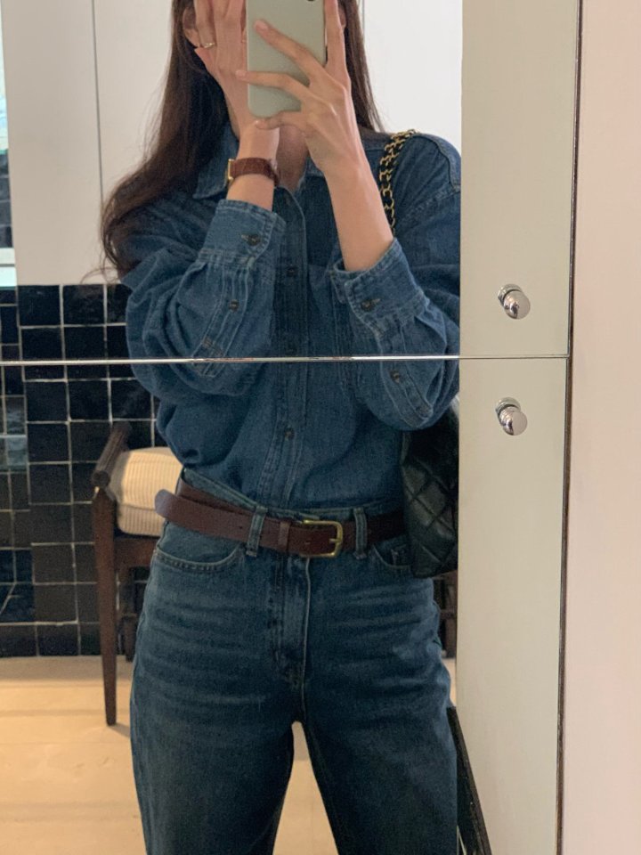 Moani - Korean Women Fashion - #womensfashion - Western Denim Shirts - 2