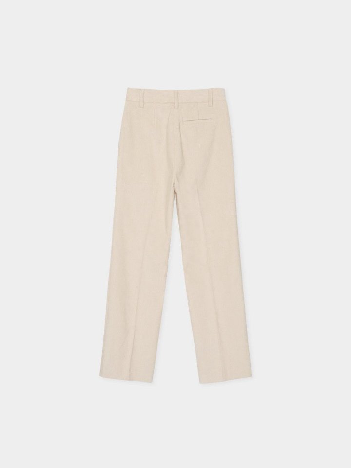 Moani - Korean Women Fashion - #womensfashion - Corduroy Semi Wide Pants - 6