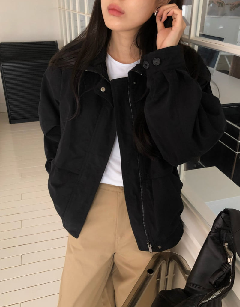Moani - Korean Women Fashion - #womensfashion - Laurent Loose Cotton Jacket - 11