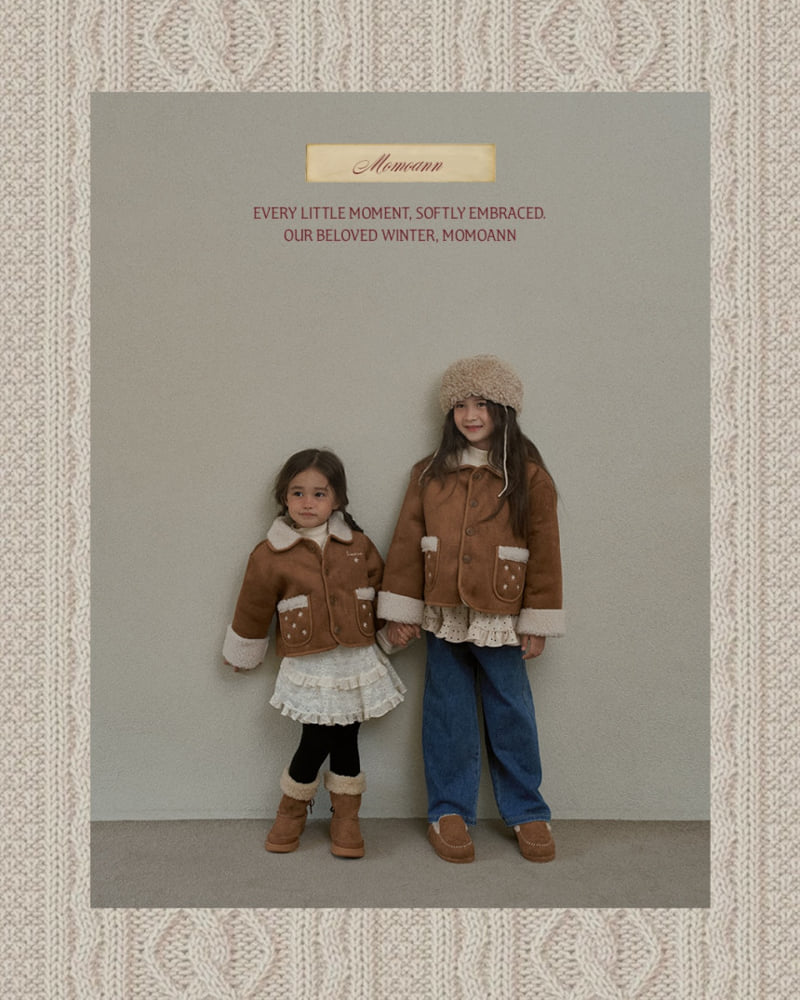 Momo Ann - Korean Children Fashion - #Kfashion4kids - Brushed Wide Denim Pants - 11