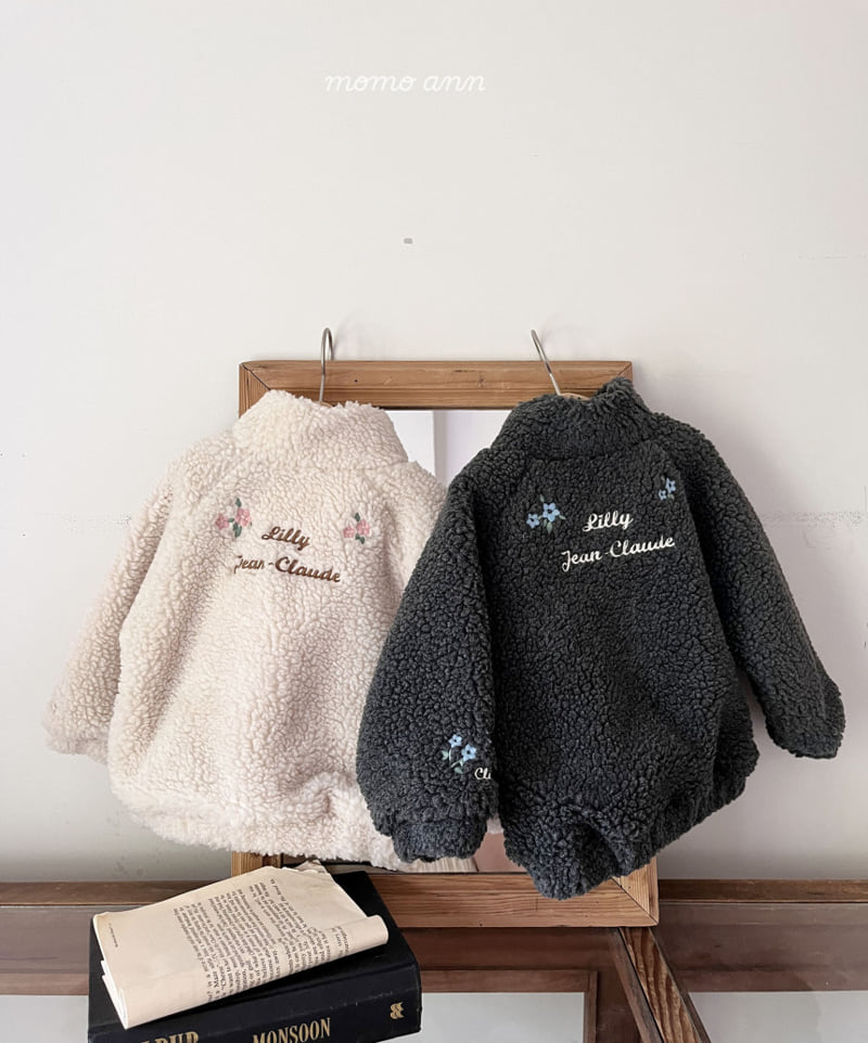 Momo Ann - Korean Children Fashion - #childofig - Fleece Zip-Up - 2