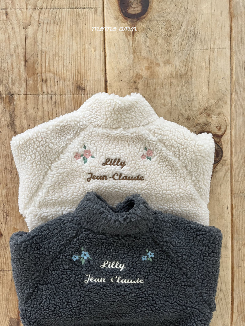 Momo Ann - Korean Children Fashion - #childrensboutique - Fleece Zip-Up - 3