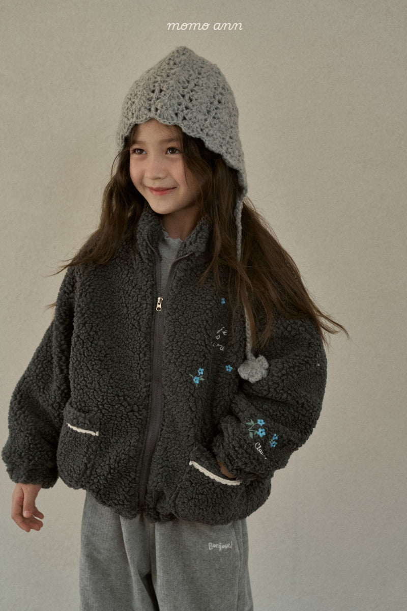 Momo Ann - Korean Children Fashion - #fashionkids - Fleece Zip-Up - 6