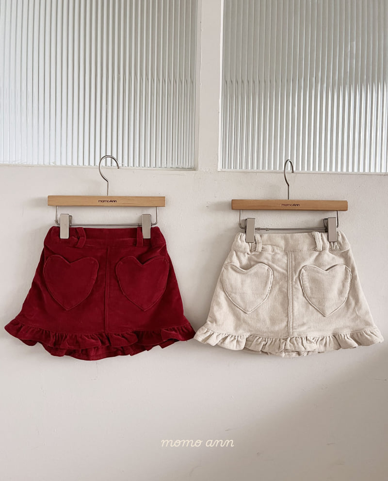 Momo Ann - Korean Children Fashion - #kidsstore - Heart Skirt