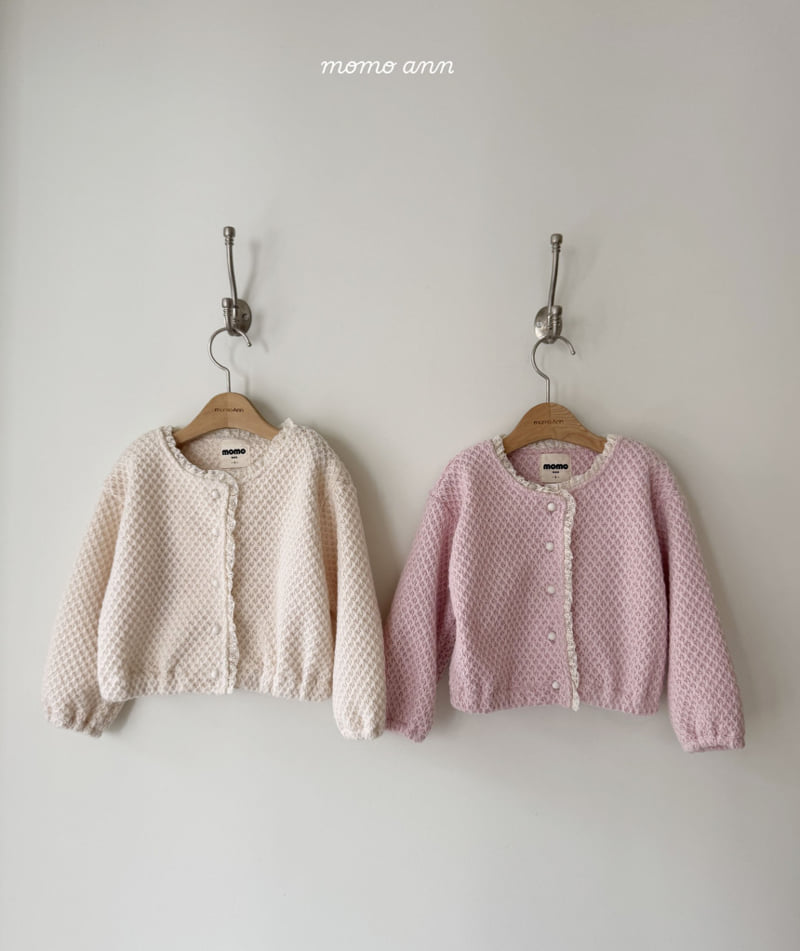 Momo Ann - Korean Children Fashion - #kidsstore - Knit Cardigan - 4