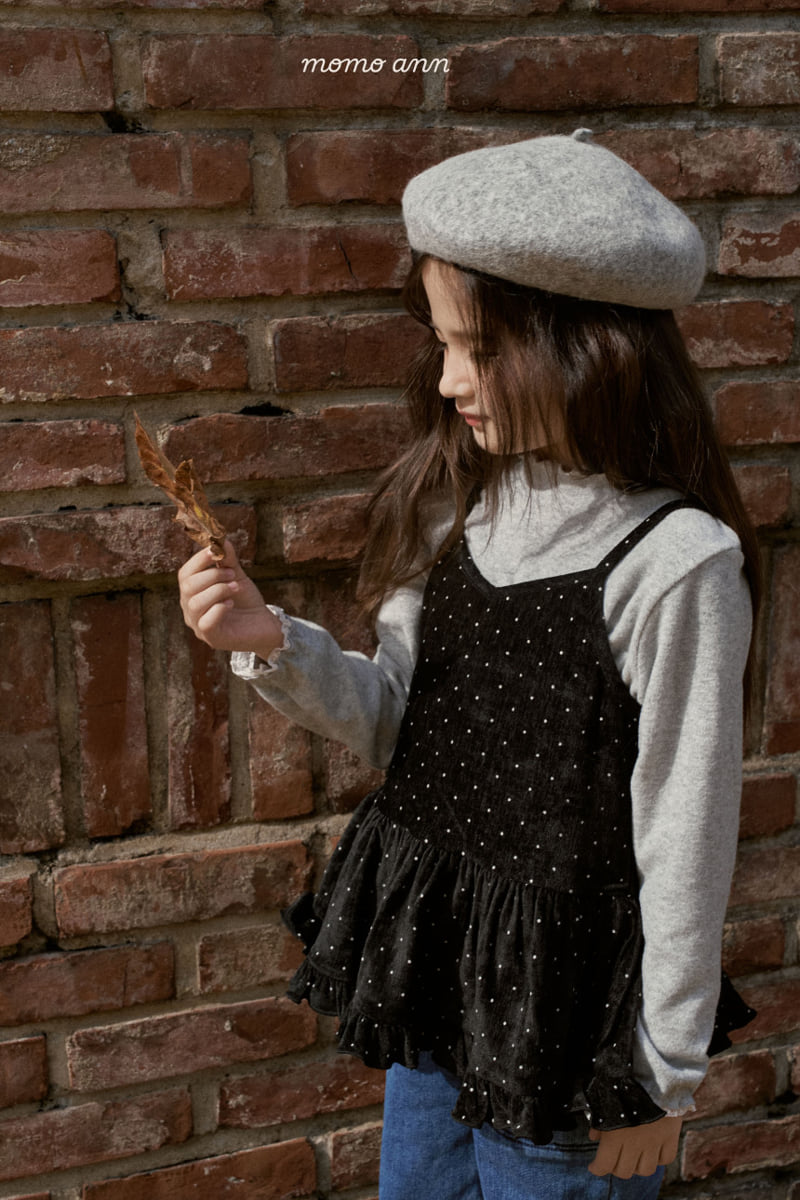 Momo Ann - Korean Children Fashion - #littlefashionista - Frill Turtleneck Tee - 8