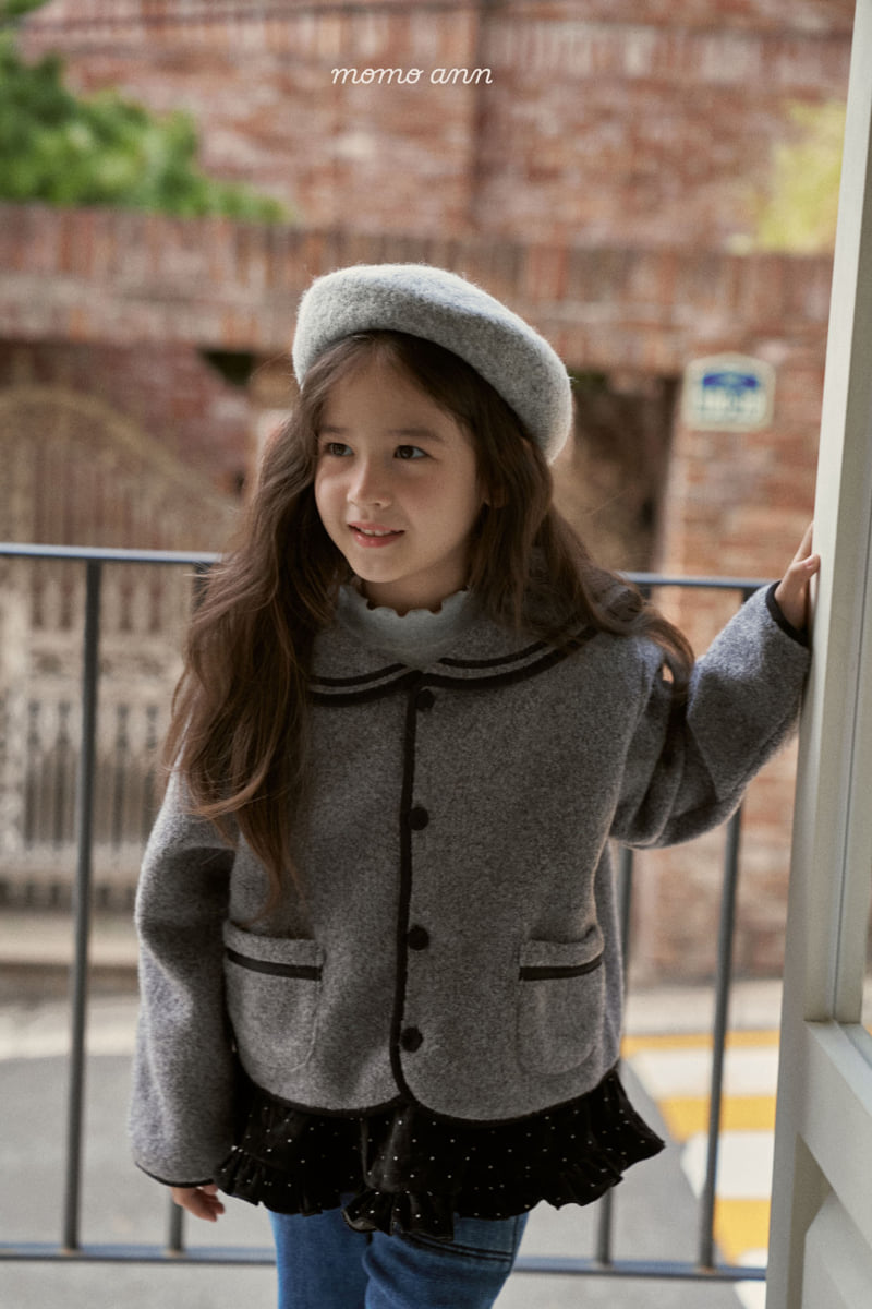 Momo Ann - Korean Children Fashion - #minifashionista - Frill Turtleneck Tee - 10