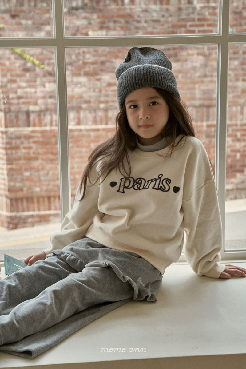 Momo Ann - Korean Women Fashion - #momslook - Paris Sweatshirt (with Mom) - 10