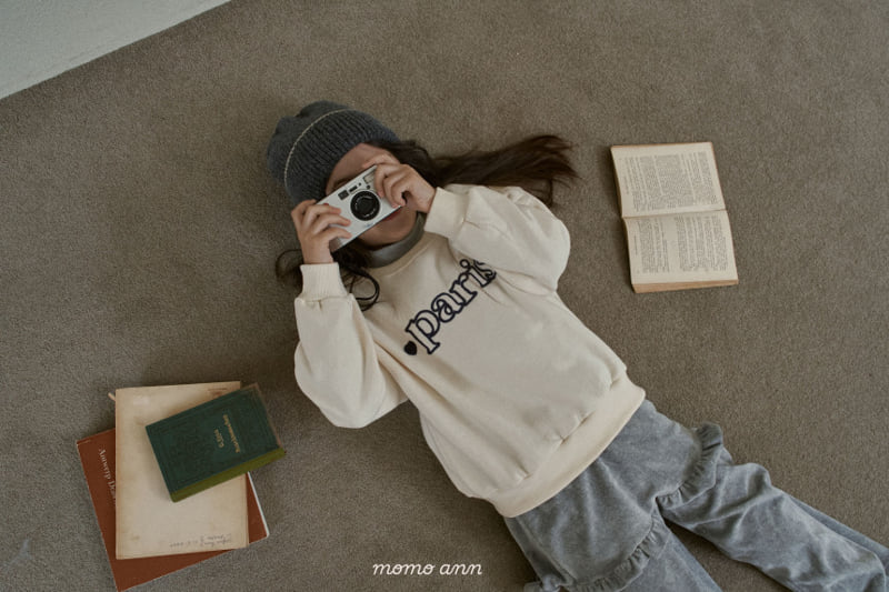 Momo Ann - Korean Women Fashion - #momslook - Paris Sweatshirt (with Mom) - 8