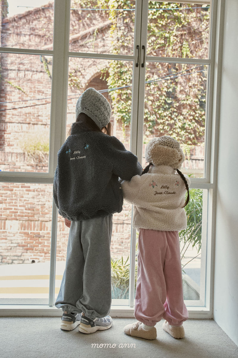Momo Ann - Korean Women Fashion - #womensfashion - Velour Jogger Pants (with Mom) - 4