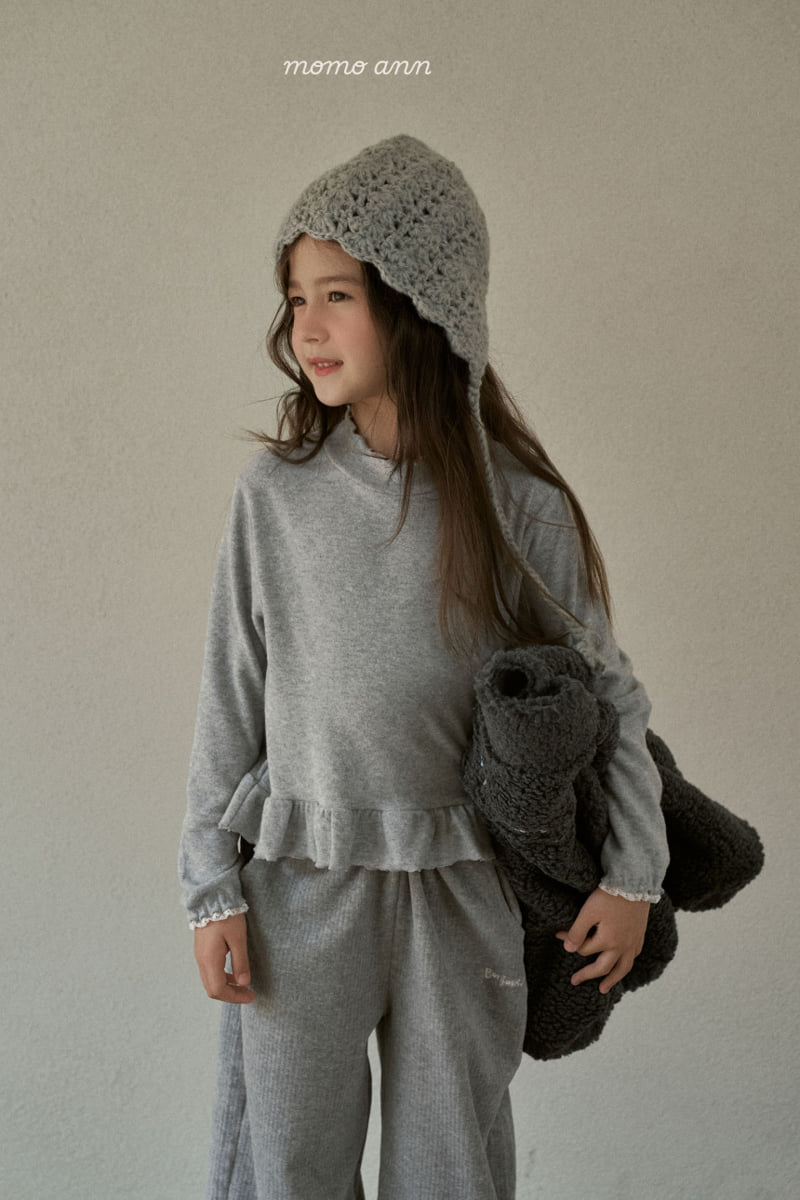 Momo Ann - Korean Women Fashion - #momslook - Velour Jogger Pants (with Mom) - 6