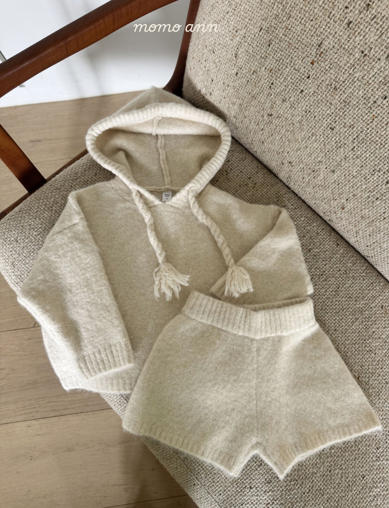Momo Ann - Korean Women Fashion - #momslook - Knit Hood Set (with Mom) - 6
