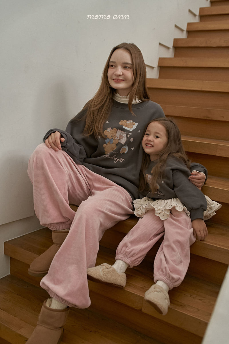 Momo Ann - Korean Women Fashion - #womensfashion - Cutie Sweatshirt (with Mom) - 5