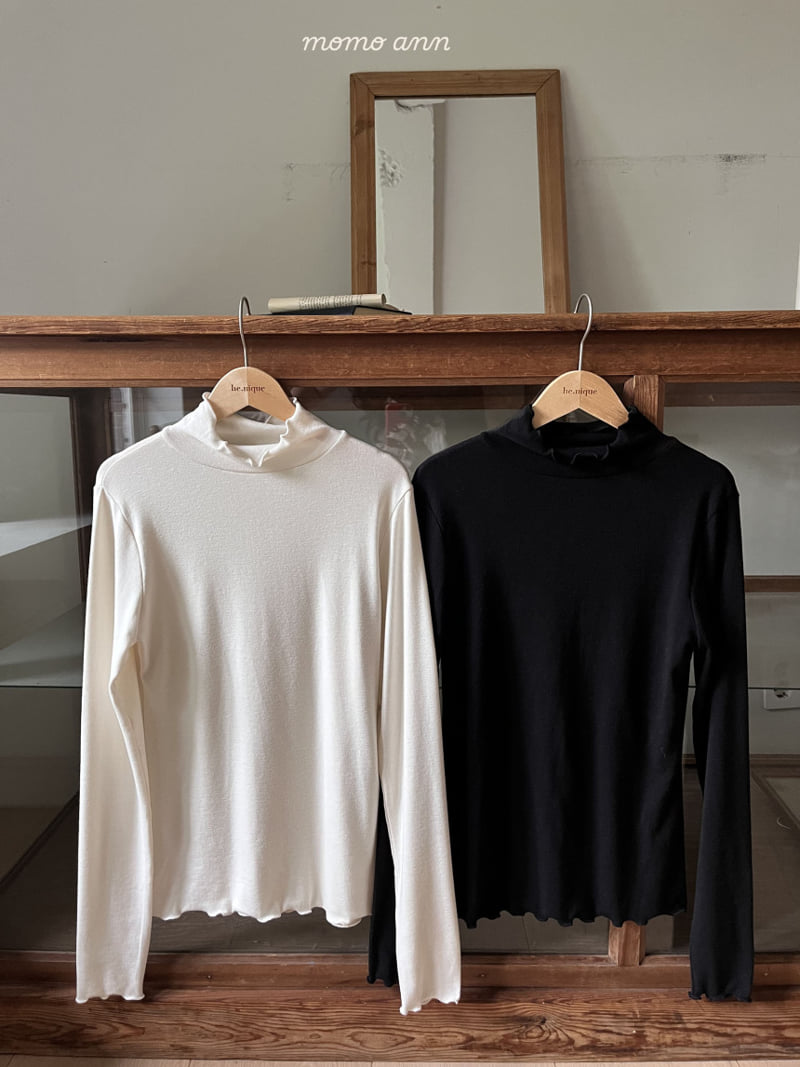 Momo Ann - Korean Women Fashion - #momslook - Dublin Turtleneck Tee (Adult) - 4