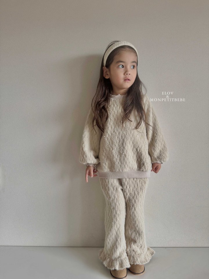 Mon Petit Bebe - Korean Baby Fashion - #babyboutique - Object Sweatshirt - 6