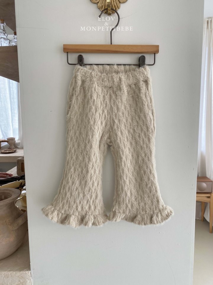 Mon Petit Bebe - Korean Baby Fashion - #babyboutique - Object Frill Pants - 6
