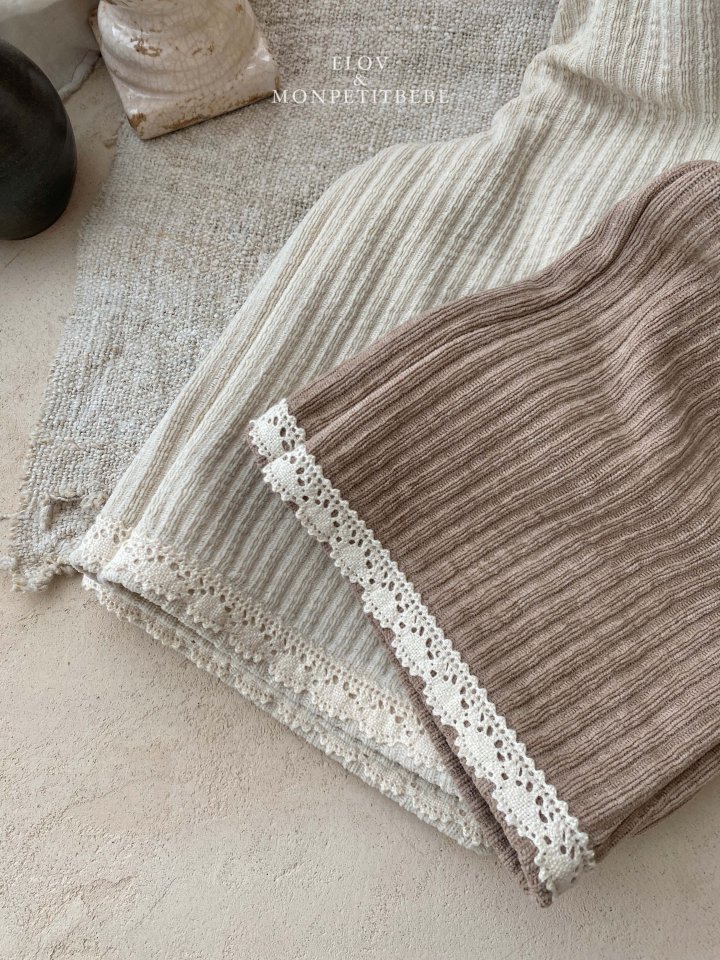 Mon Petit Bebe - Korean Baby Fashion - #babyboutique - Celine Lace Pants - 3