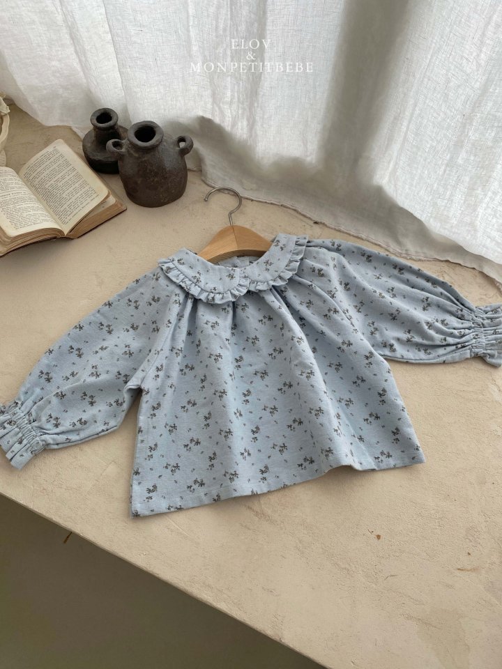 Mon Petit Bebe - Korean Baby Fashion - #babyboutiqueclothing - Lua Frill Blouse - 8