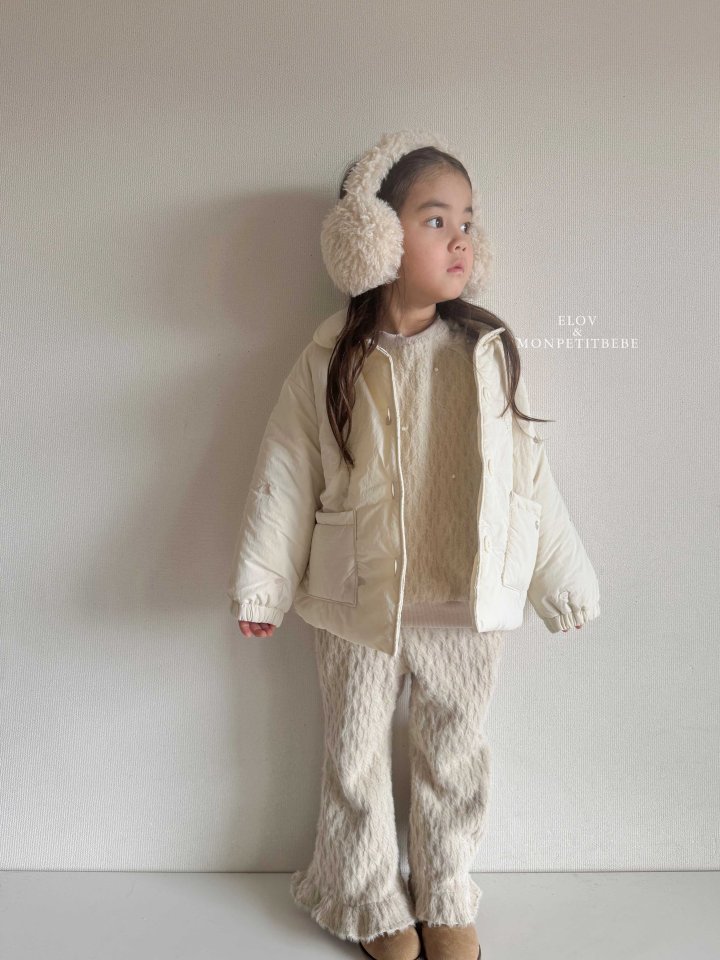 Mon Petit Bebe - Korean Baby Fashion - #babyclothing - Ella Embroidery Jumper - 3