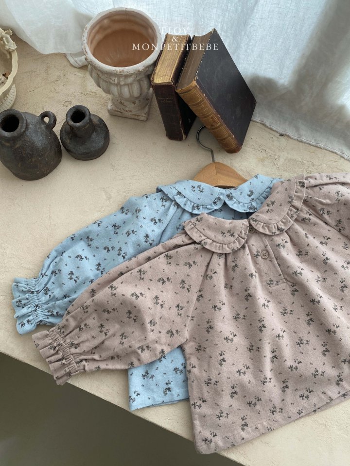 Mon Petit Bebe - Korean Baby Fashion - #babyclothing - Lua Frill Blouse - 9