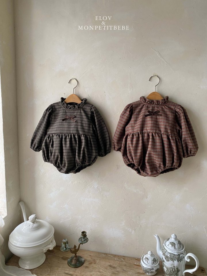 Mon Petit Bebe - Korean Baby Fashion - #babyfever - Monde Ribbon Suit - 8