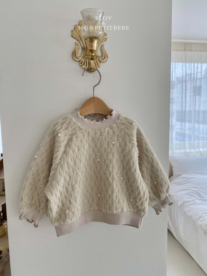 Mon Petit Bebe - Korean Baby Fashion - #babygirlfashion - Object Sweatshirt - 12