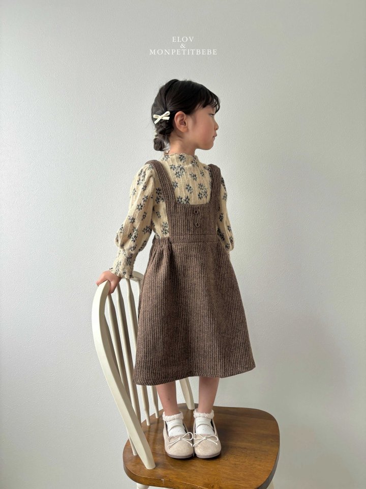 Mon Petit Bebe - Korean Baby Fashion - #babygirlfashion - Maren Smock Tee - 10