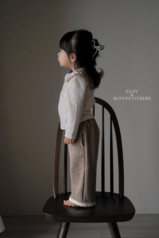 Mon Petit Bebe - Korean Baby Fashion - #babygirlfashion - Celine Lace Pants - 9