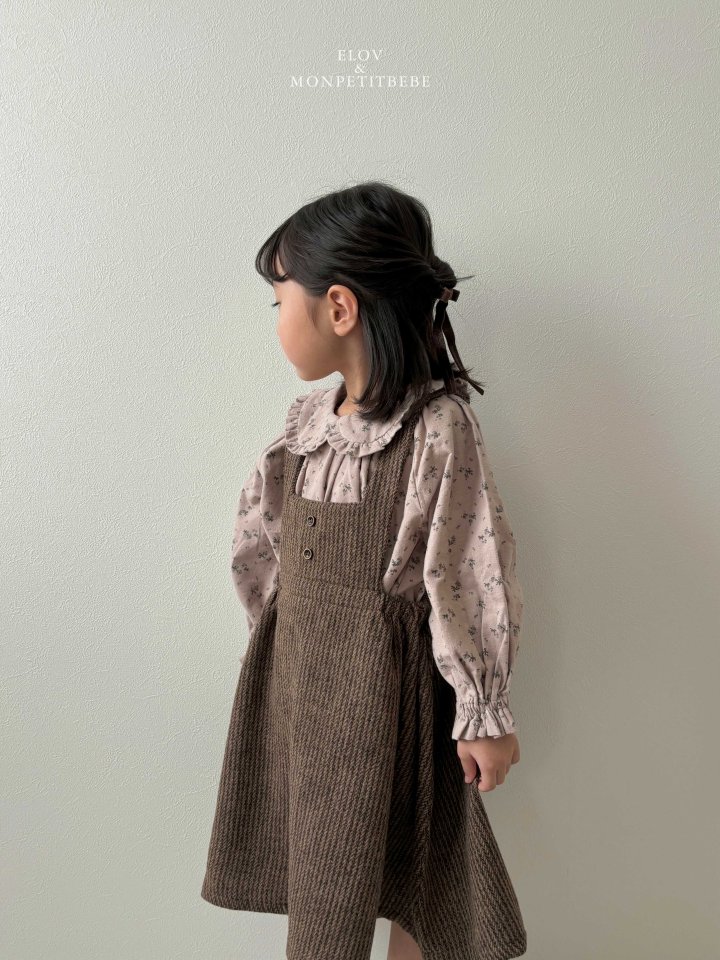 Mon Petit Bebe - Korean Baby Fashion - #babygirlfashion - Lua Frill Blouse - 12