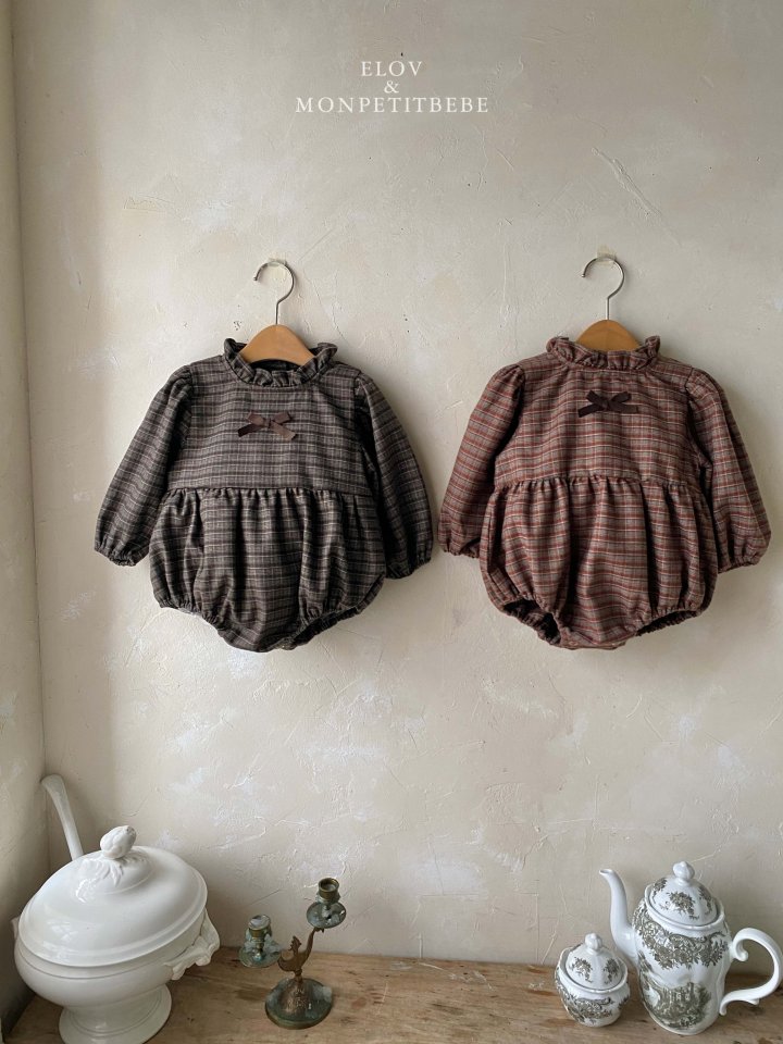 Mon Petit Bebe - Korean Baby Fashion - #babygirlfashion - Monde Ribbon Suit - 9