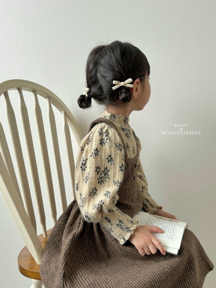 Mon Petit Bebe - Korean Baby Fashion - #babylifestyle - Maren Smock Tee - 11