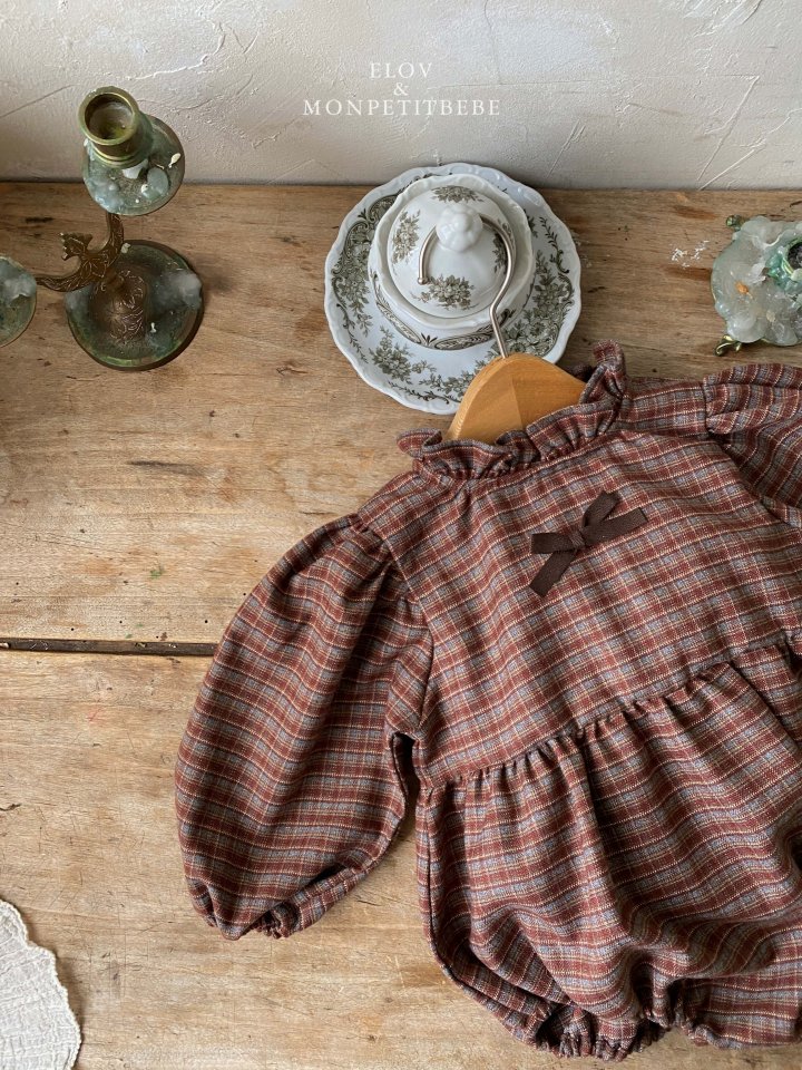 Mon Petit Bebe - Korean Baby Fashion - #babyoninstagram - Monde Ribbon Suit - 11