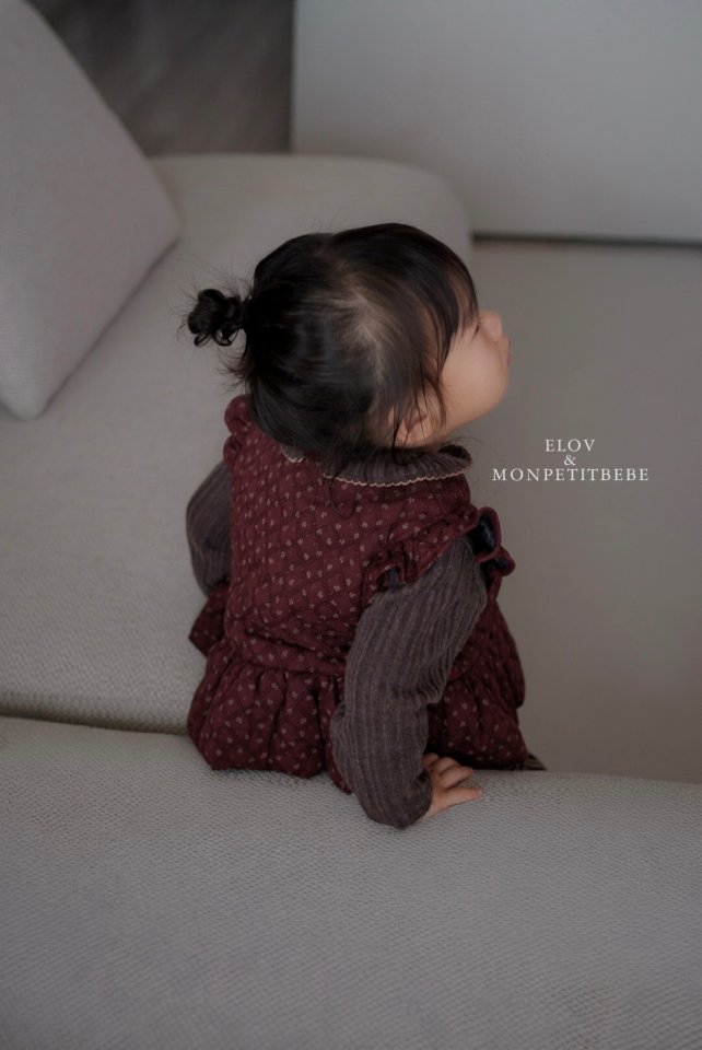 Mon Petit Bebe - Korean Baby Fashion - #babyootd - Elba Frill Vest - 6