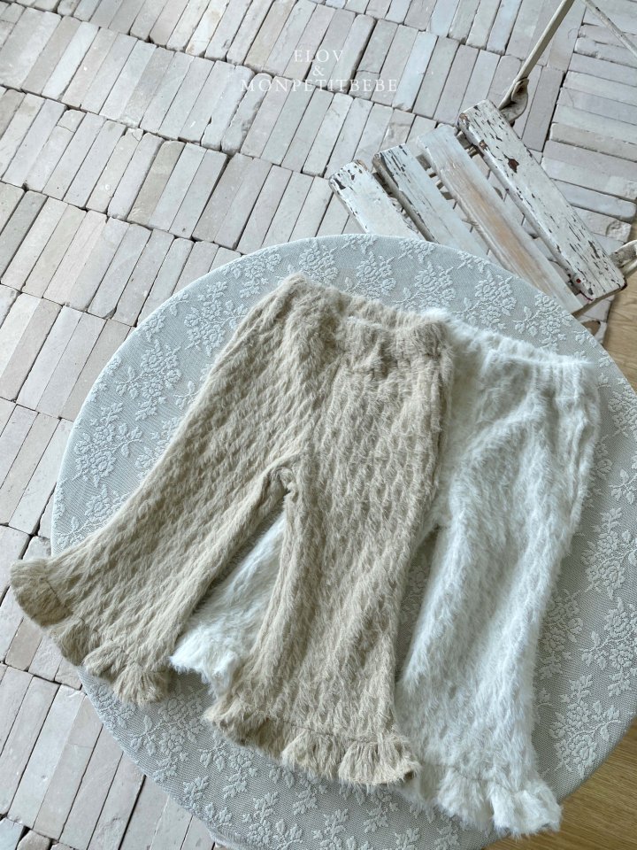 Mon Petit Bebe - Korean Baby Fashion - #babyoutfit - Object Frill Pants