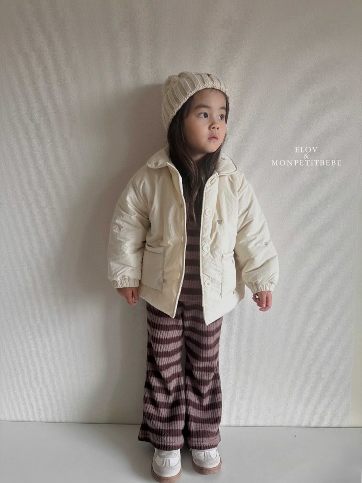 Mon Petit Bebe - Korean Baby Fashion - #babyoutfit - Ella Embroidery Jumper - 10