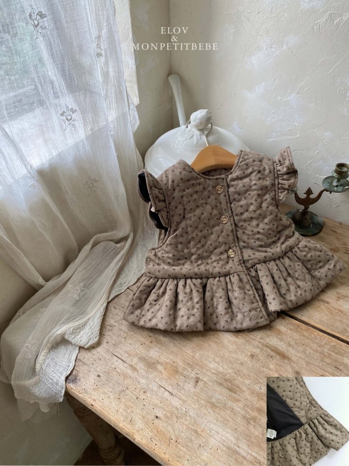 Mon Petit Bebe - Korean Baby Fashion - #babywear - Elba Frill Vest - 9