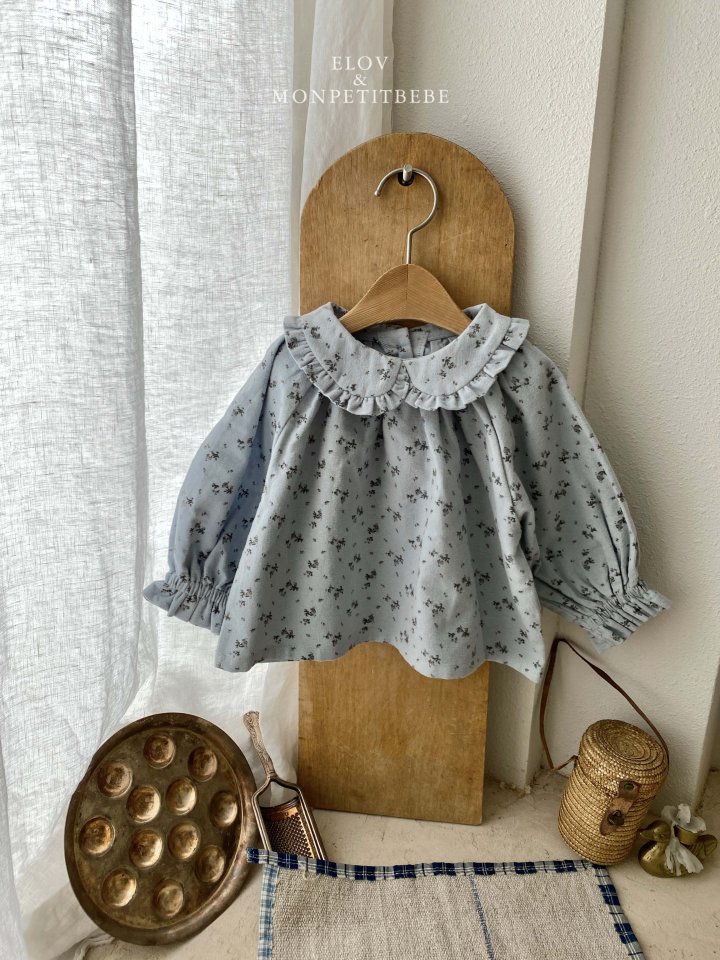 Mon Petit Bebe - Korean Baby Fashion - #babywear - Lua Frill Blouse - 3