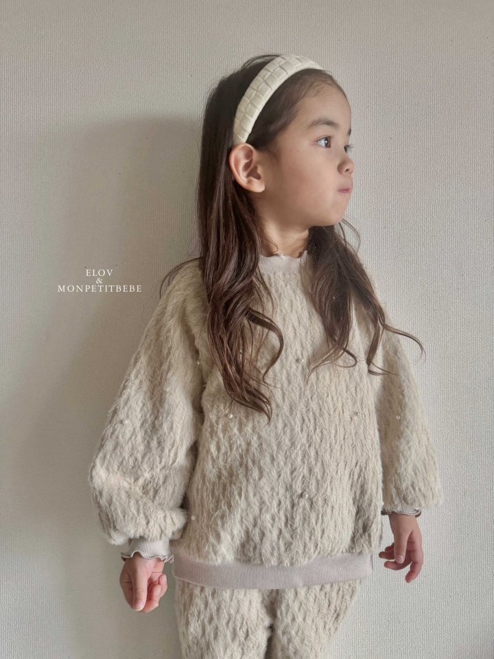 Mon Petit Bebe - Korean Baby Fashion - #babywear - Object Sweatshirt - 4