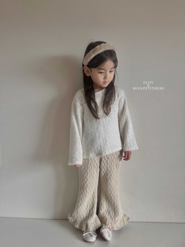 Mon Petit Bebe - Korean Baby Fashion - #onlinebabyboutique - Object Frill Pants - 3