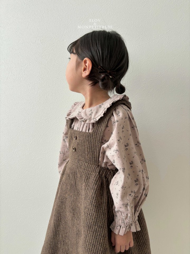 Mon Petit Bebe - Korean Baby Fashion - #babywear - Lua Frill Blouse - 4