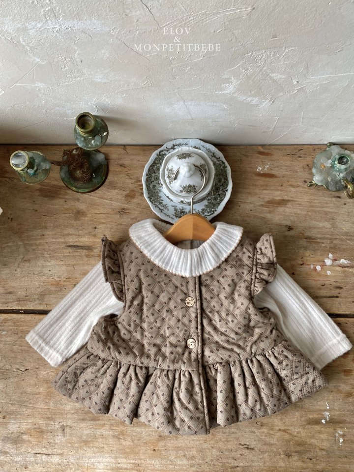 Mon Petit Bebe - Korean Baby Fashion - #smilingbaby - Louanne Frill Tee - 8
