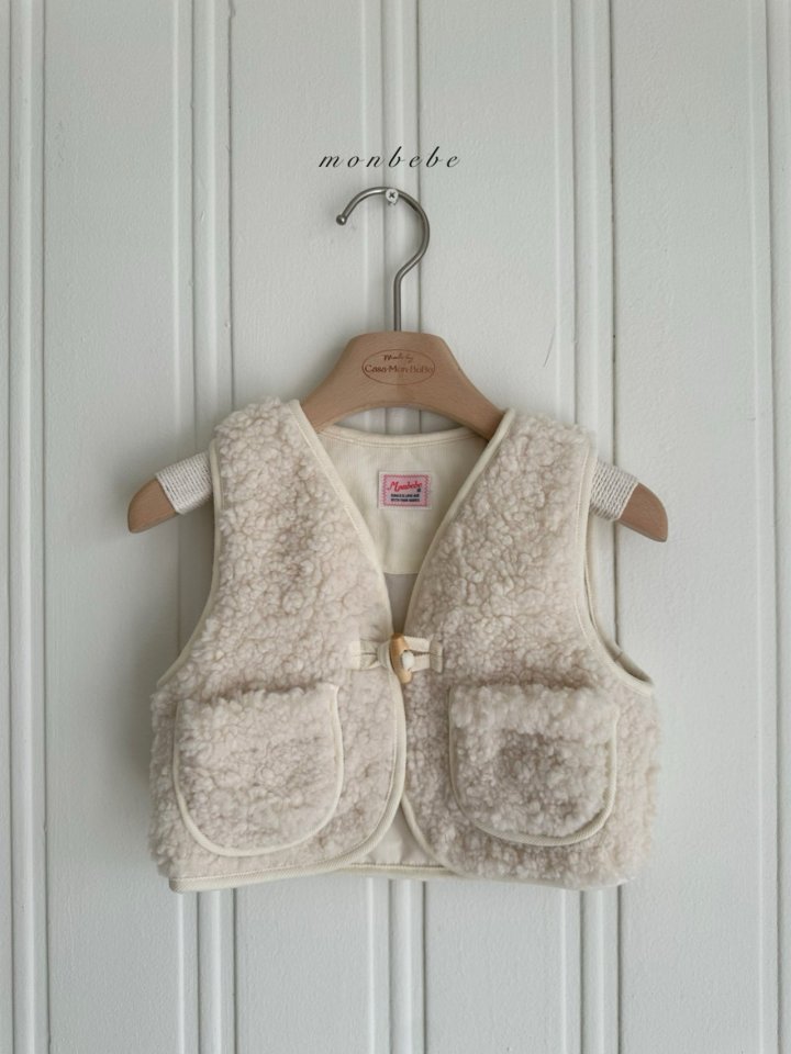 Monbebe - Korean Baby Fashion - #babyboutique - Bebe Wool Vest - 5