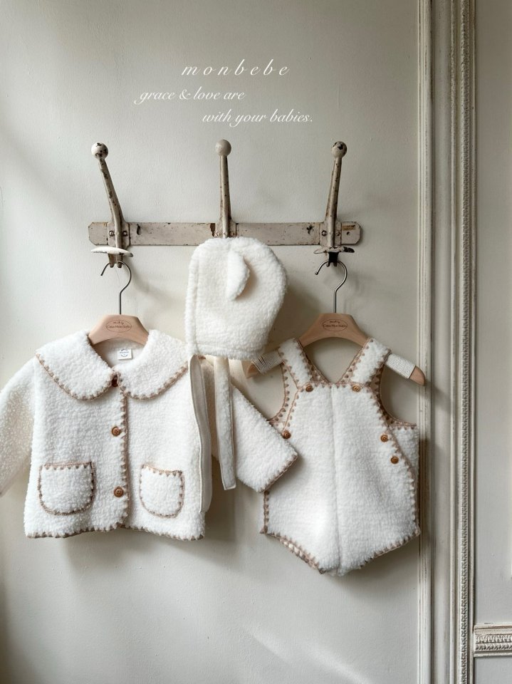 Monbebe - Korean Baby Fashion - #babyboutiqueclothing - Cat Bonnet - 12