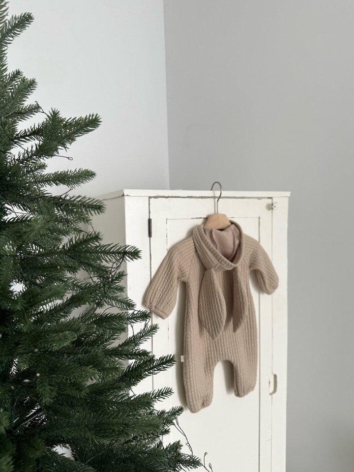 Monbebe - Korean Baby Fashion - #babyboutiqueclothing - Bunny Knit Suit - 8