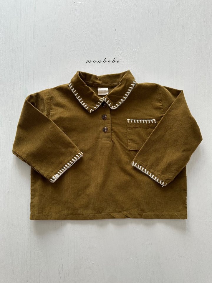 Monbebe - Korean Baby Fashion - #babyboutiqueclothing - Louis Melo Shirt - 3