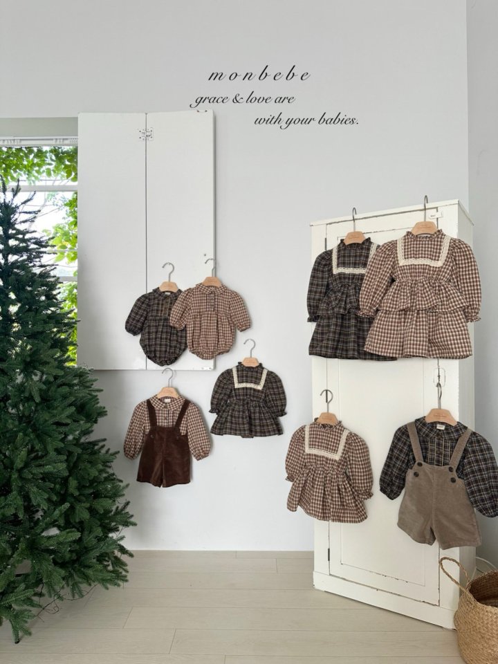 Monbebe - Korean Baby Fashion - #babyclothing - Montblanc Suspender Pants - 10