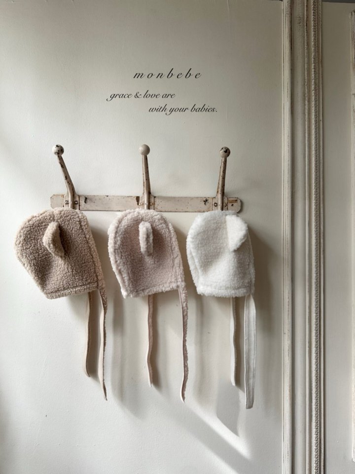 Monbebe - Korean Baby Fashion - #babygirlfashion - Cat Bonnet