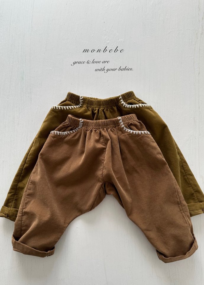 Monbebe - Korean Baby Fashion - #babylifestyle - Louis Melo Pants - 9